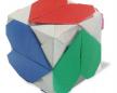 折纸：心形立方体花球