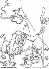 狮子王动画涂色卡26