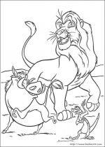 狮子王动画涂色卡82