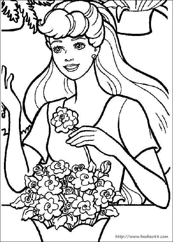 卡通娃娃简笔画_玩具屋