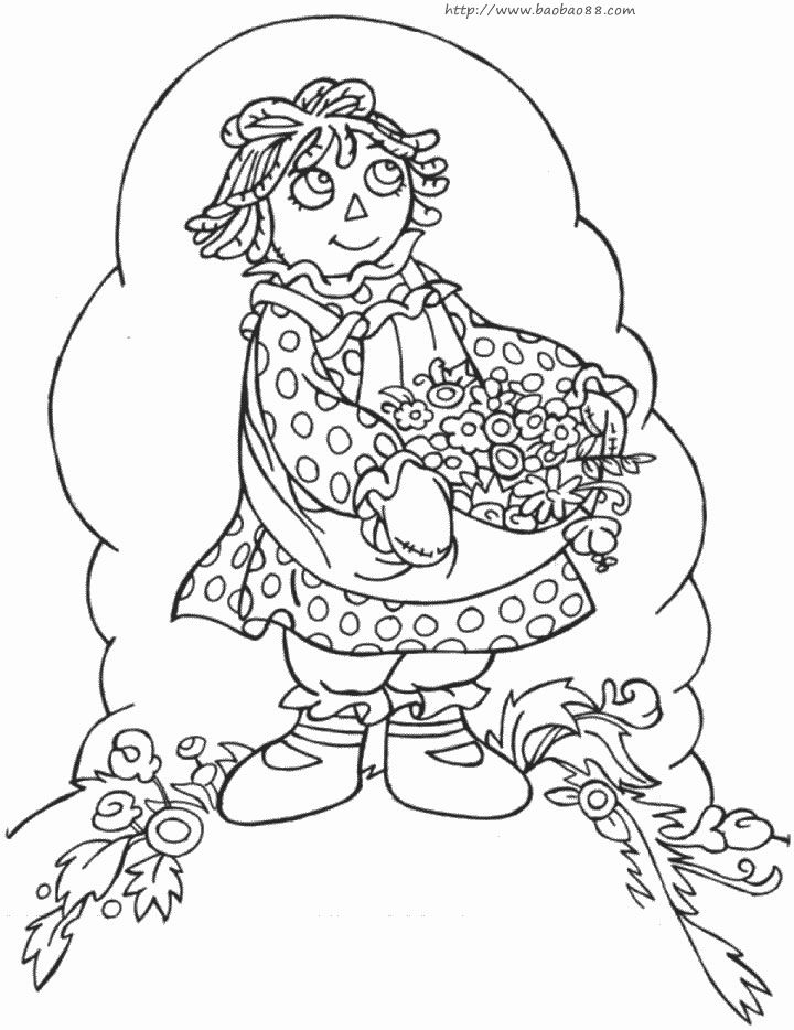 母亲节简笔画[38p]_节日简笔画(涂色图片) - 【宝宝吧