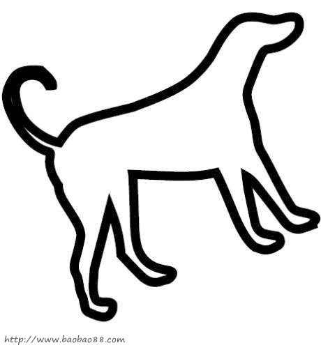 动物剪贴画模板21 动物剪贴画模板21