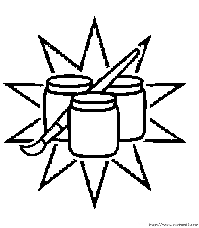 铅笔文具简笔画8