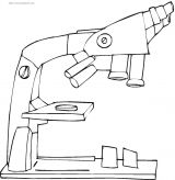 望远镜-机器人简笔画